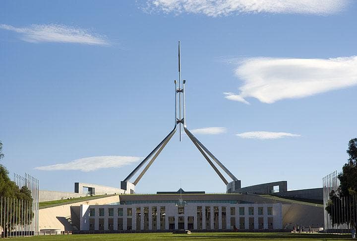 Nuovo Parlamento di Canberra